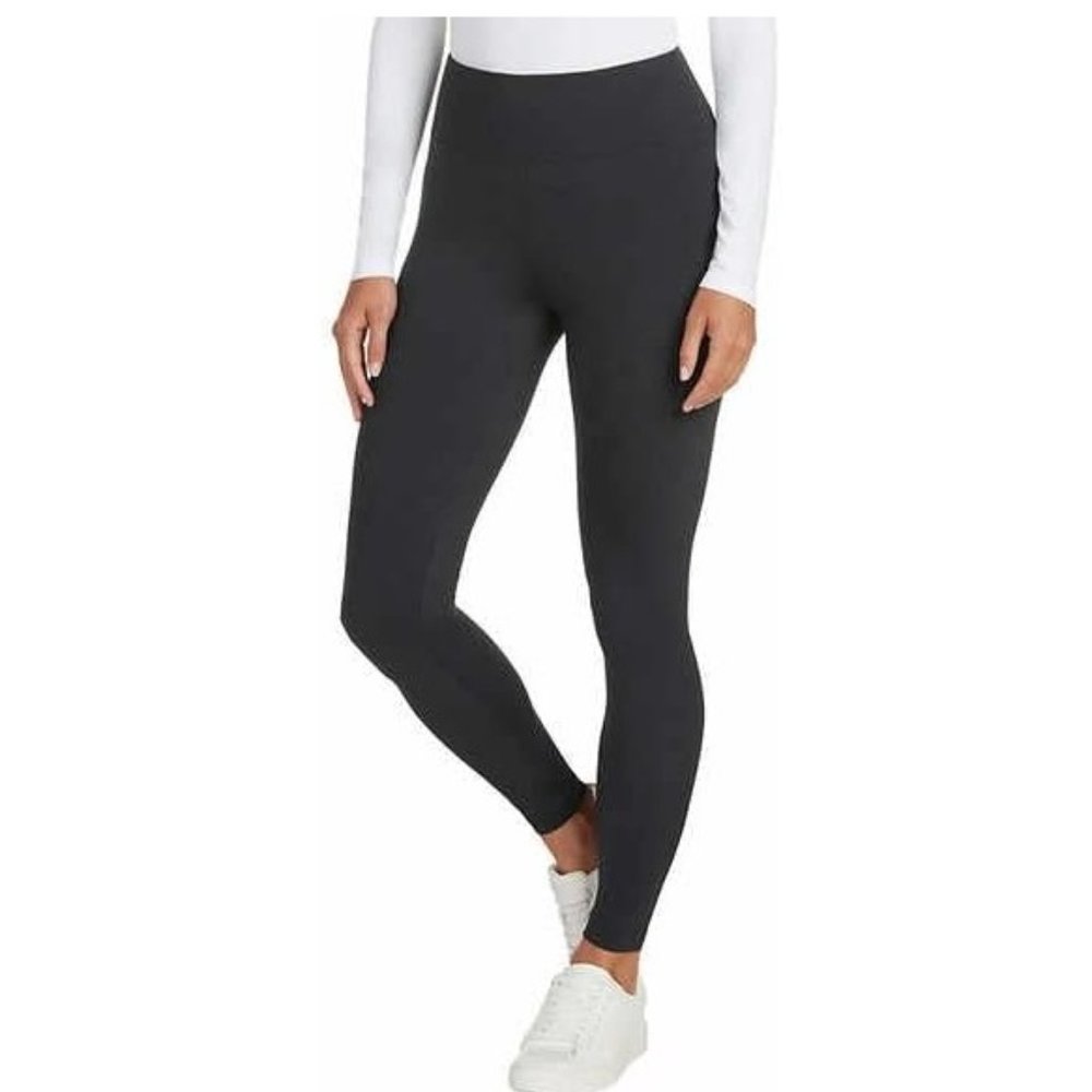 NWOT Matty M Women's High Rise Super Soft Leggings Charcoal Size L $60 AA108